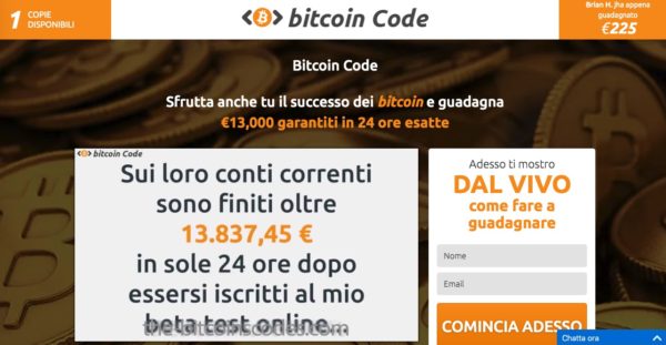 bitcoin denaro sommatore codice di attivazione gratuito