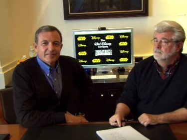 George Lucas firma il contratto di vendita della Lucasfilm a Disney