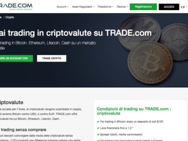 Piattaforma di trading online TRADE.COM