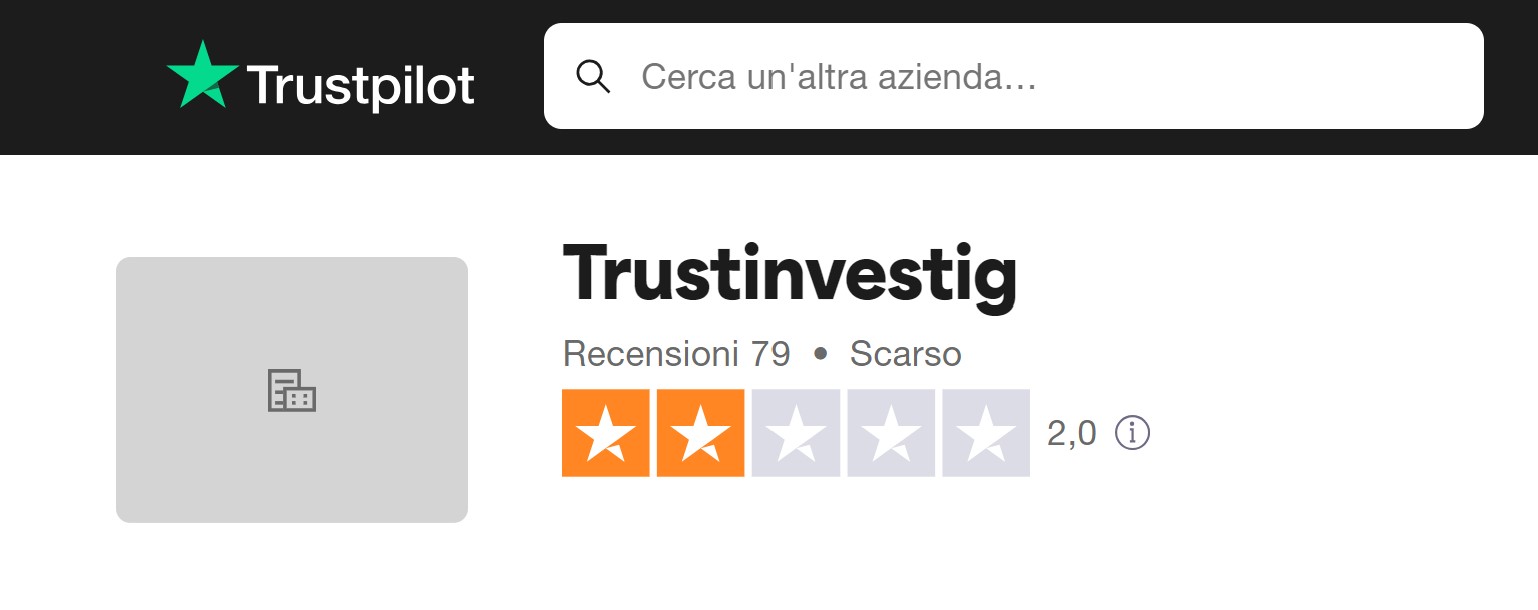 Trust Investing TrustPilot